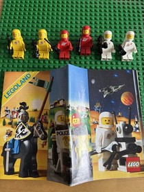 Vintage LEGO Space 6701 - LEGO Space Mini Figure Pack Complete