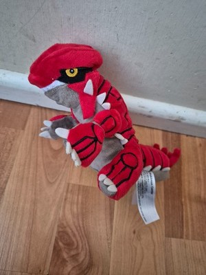 OFFICIAL POKEMON CENTER Original 2021 GROUDON #383 Kuscheltier Sitzend Cuties