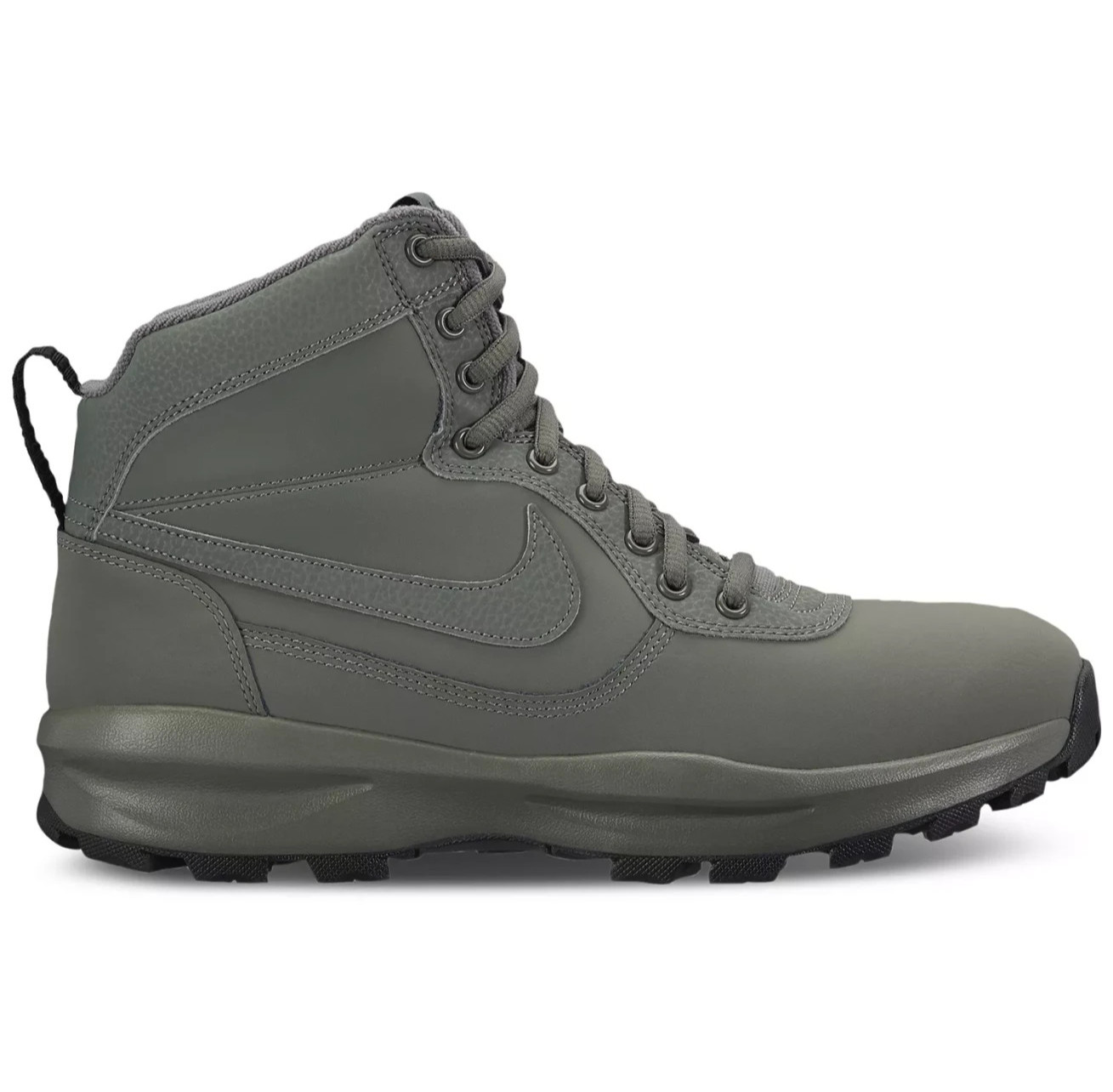 S Sz 9 Boots~river Rock (dark Gray*)~leathr Hiking Trail Sho
