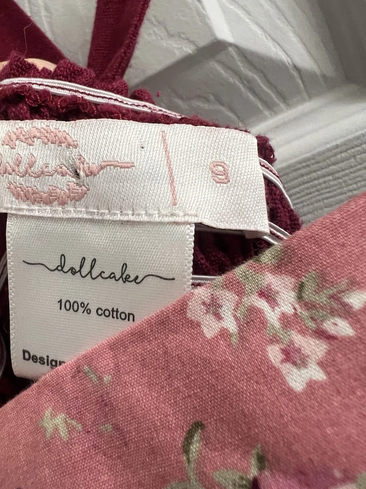 Vestido Dollcake Emily talla 9 y lazo a juego Foto 4 de 4