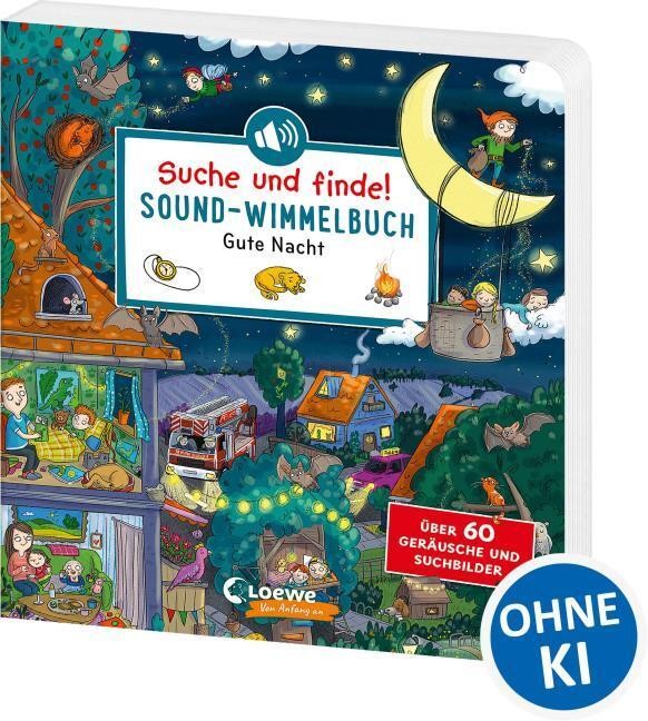 Suche und finde! Sound-Wimmelbuch - Gute Nacht Tessa Rath