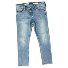 Pilcro Anthropologie Medium Wash Hyphen Stretch Slim Straight Jeans Size 30