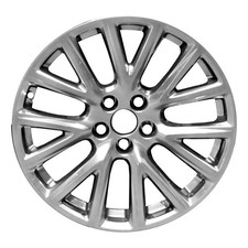 20x8.5 7 Y Spoke Alloy Wheel Painted Deep Black Smoked Hypersilver 560-04824