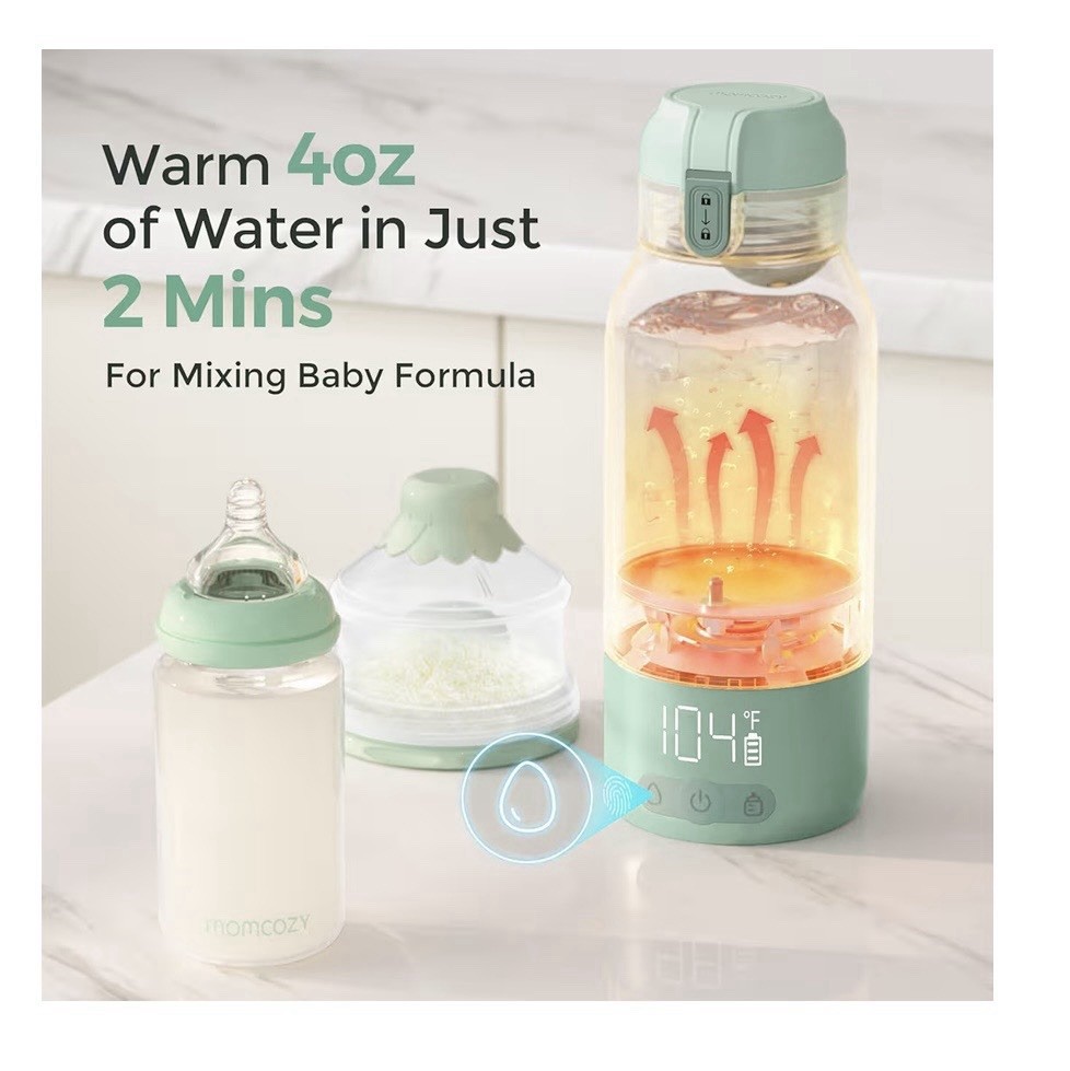 Momcozy Portable Water & Milk Warmer (Model MW05) Super Fast Charge New! Sealed!