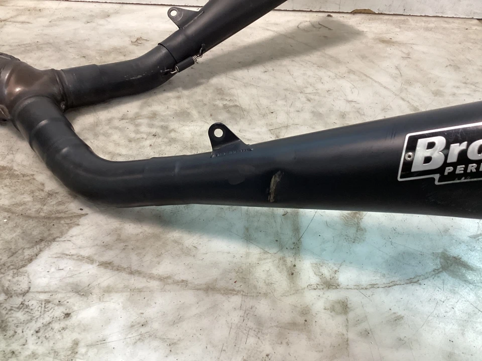 SILENCIADORES DE ESCAPE DESLIZABLES 12-23 KAWASAKI NINJA ZX14 ZX14R BROCK DOBLE CABEZA ALIEN Foto 3 de 4