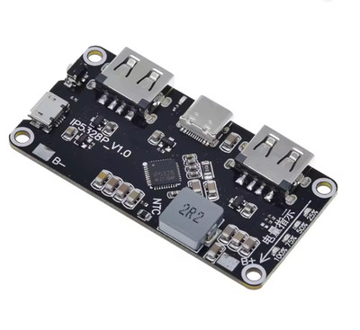 IP5328P Dual USB 18650 Ladegerät Lademodul Typ C QC2.0 QC3.0 Step Up 5 12V