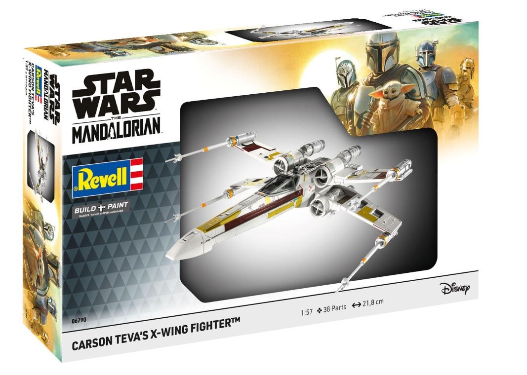 Maquette Star Wars X-Wing Carson Teva Revell jeu de construction adulte en plastique