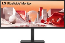 LG 34" UltraWide QHD Curved IPS Monitor - FHD webcam and USB Type-C