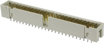 50 Stk. Harting Messerleiste gerade 09185506324 Leiterplattensteckverbinder