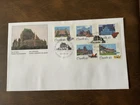 Canada 1993 #1467-1471 43c Canadian Pacific Railway Hotels - FDC