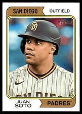 Juan Soto 2023 Topps Heritage #OB-JS San Diego Padres FREE SHIPPING AutographDen
