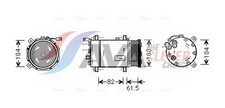 Kompressor Klimaanlage AVA Clever Choice VNAK167 12V für VW POLO 6N2 LUPO 1 6X1
