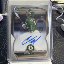 Clark Elliott Bowman Chrome 2023 Auto