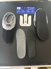 NEW BLACK Powerstep Women's Arch Support Clogs - Orthotic Comfort Clogs