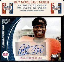2017 SAGE Premier Draft #A95 Obi Melifonwu Rookie Auto