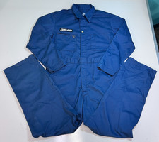 Vintage Lee Union Alls Coveralls Made in USA Can-Am Patch Blue Mechanic Jumpsuit