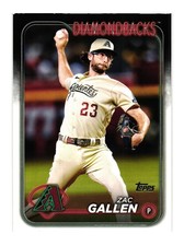 2024 Topps #110 Zac Gallen Arizona Diamondbacks