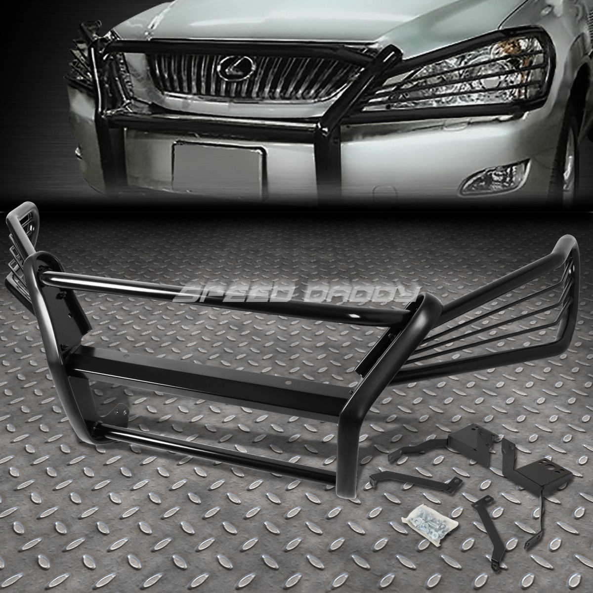 FOR 04-09 LEXUS RX330 RX350 RX400H MILD STEEL FRONT BUMPER BRUSH