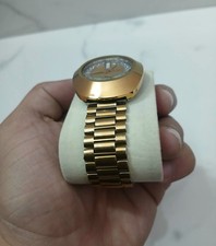 Vintage Rado DiaStar 636.0013.3 Original Automatic Gold Dial Swis Watch 36m Read 20