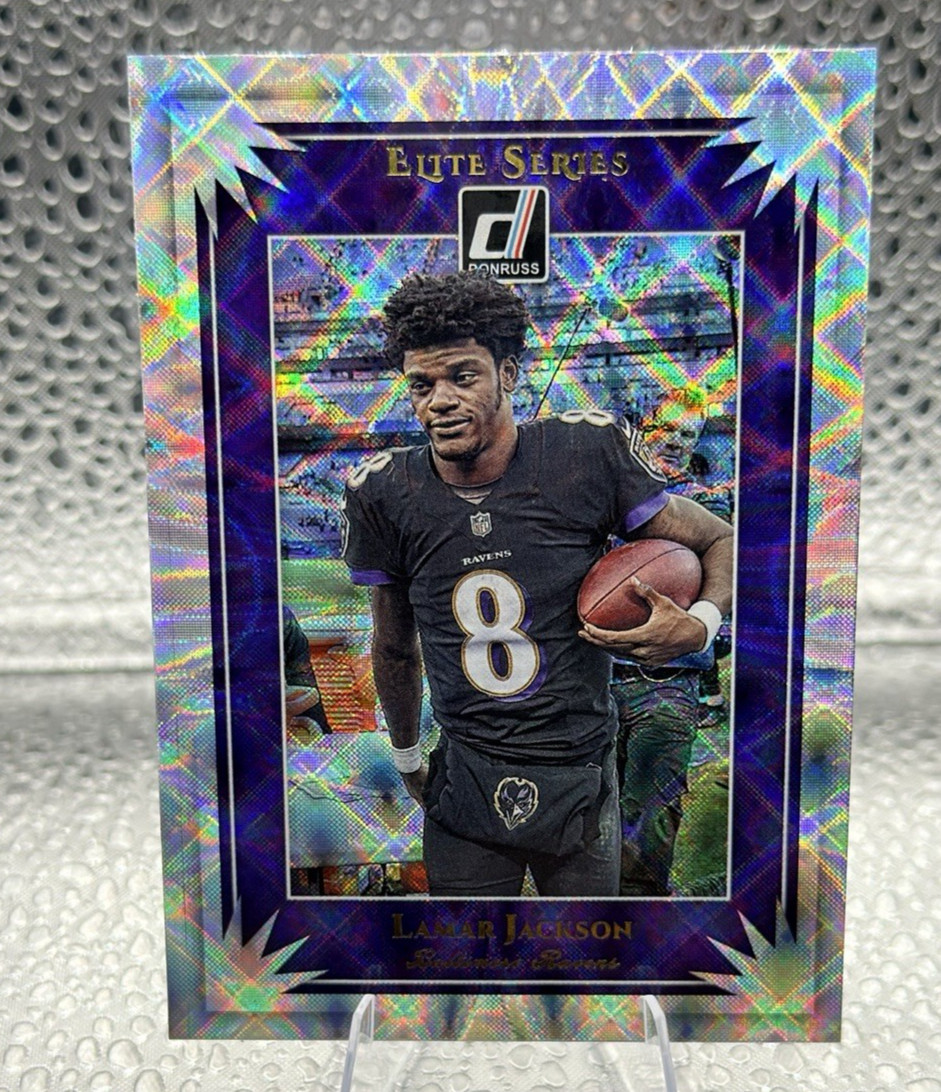 2019 Panini Donruss - Elite Series Lamar Jackson #ES-6 (B)
