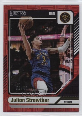 2024-25 Panini Donruss Choice Red /99 Julian Strawther #182 1i7s