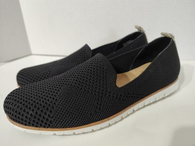 White Mountain ''BELIEF'' Slip-On Sneaker Black Women 8 M Comfort