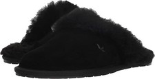 Koolaburra by UGG Women's Milo Slip On Slipper, Black Size 8 Shearling