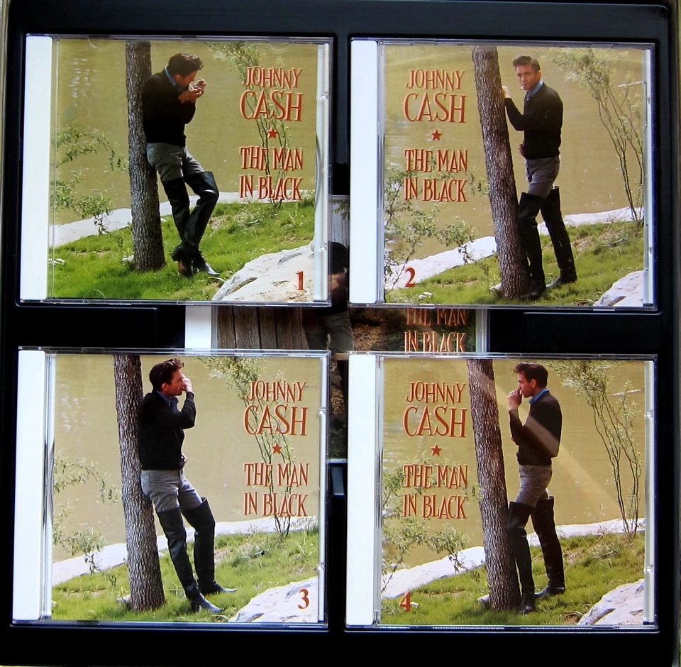 CD-Box: Johnny Cash – The Man In Black - Bild 3 von 4