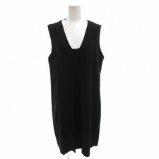 MANGO Black Sleeveless Dress L 36in Polyester AB Condition Women's Fashion