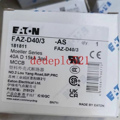 1 PCS NEW   Muller Miniature Circuit Breaker FAZ-D40/3 #zn
