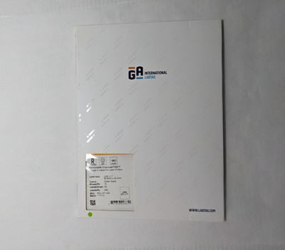 Removable Cryo-LazrTAG - Cryogenic Labels for Laser Printers   2.63  x 1  Green