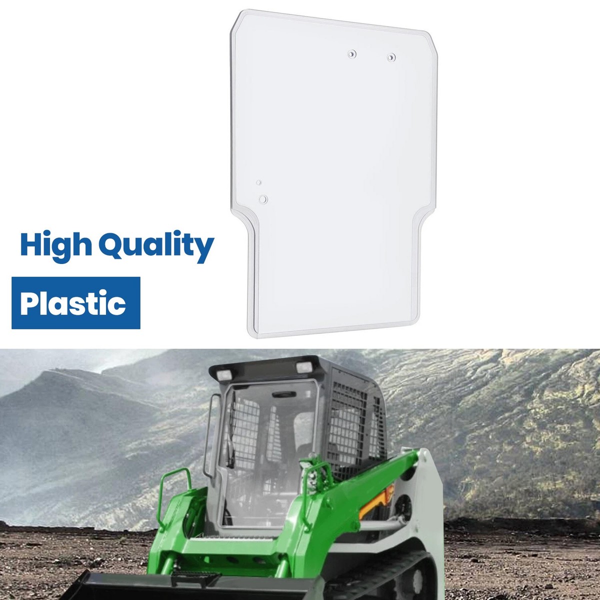 Forestry Skid Steer Front Door Glass Windshield For Takeuchi TL8