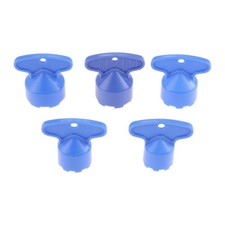5pcs Faucet Aerator Key ABS Blue 3.5 3cm for Bathroom Kitchen Faucet Aerators