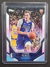 2026 Topps Collectors Cooper Flagg Rookie #NBA-6 Dallas Mavericks RC Holo Foil