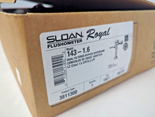 SLOAN Royal 143-1.6 Concealed Flushometer 1.6 GPF Exposed Manual Flush 783701