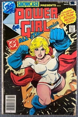 🔑 SHOWCASE #97 [DC COMICS] ***1ST APP. POWER GIRL*** 1977 GD/VG - image 1 of 4