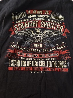 Conservative Republican T-Shirt Guns, The Flag, Politically Incorrect- And More!