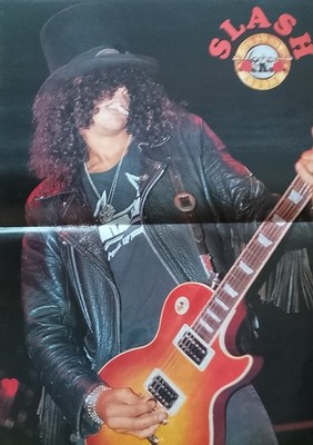Guns'n'Roses Slash Poster Metal Hammer 1991 DIN A3