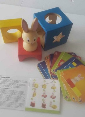Smart Games Bunny Boo Puzzle Preschool Match Blocks Card Spatial Conceptual 