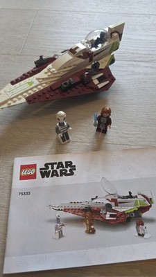 LEGO Star Wars Obi-Wan Kenobi Jedi Starfighter (75333) Ohne Karton, R4-P17 fehlt