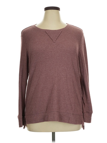 Green Tea Women Red Pullover Sweater XL