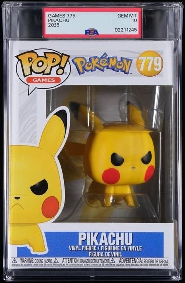 Funko Pop! Games Pokémon Pikachu #779 PSA 10 Graded GEM MINT