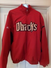 Arizona Diamondbacks Majestic Winter Dugout Jacket Therma Base (M) Red NWOT $149