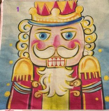 Your Choice of 1 -Variety Color/Saying Christmas/Holiday Pillowcase 17  Square