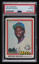 1981 Donruss Mookie Wilson #575 PSA 6 5q7