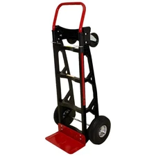 Milwaukee Convertible Hand Truck 600-Lbs. Vertical-Horizontal Convertible Nylon