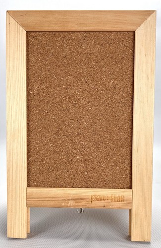 Mini Chalkboard Cork Board Easel Sign A-Frame Tabletop Menu Display Pen + Gear