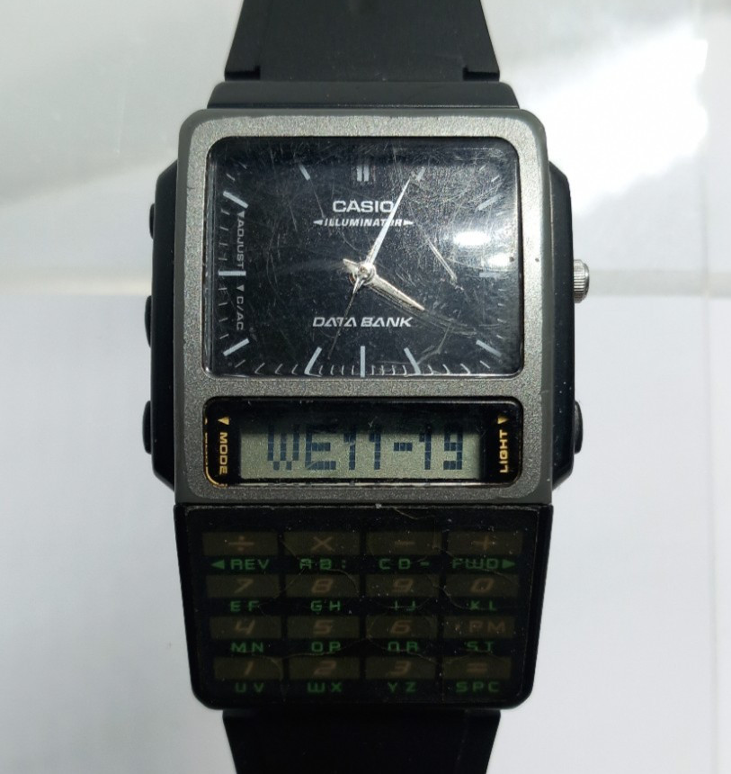 Illuminator ABC-30 Watch Bank Vintage Module Data RARE Vintage 2332 Men's Casio - vintagewatches.pk