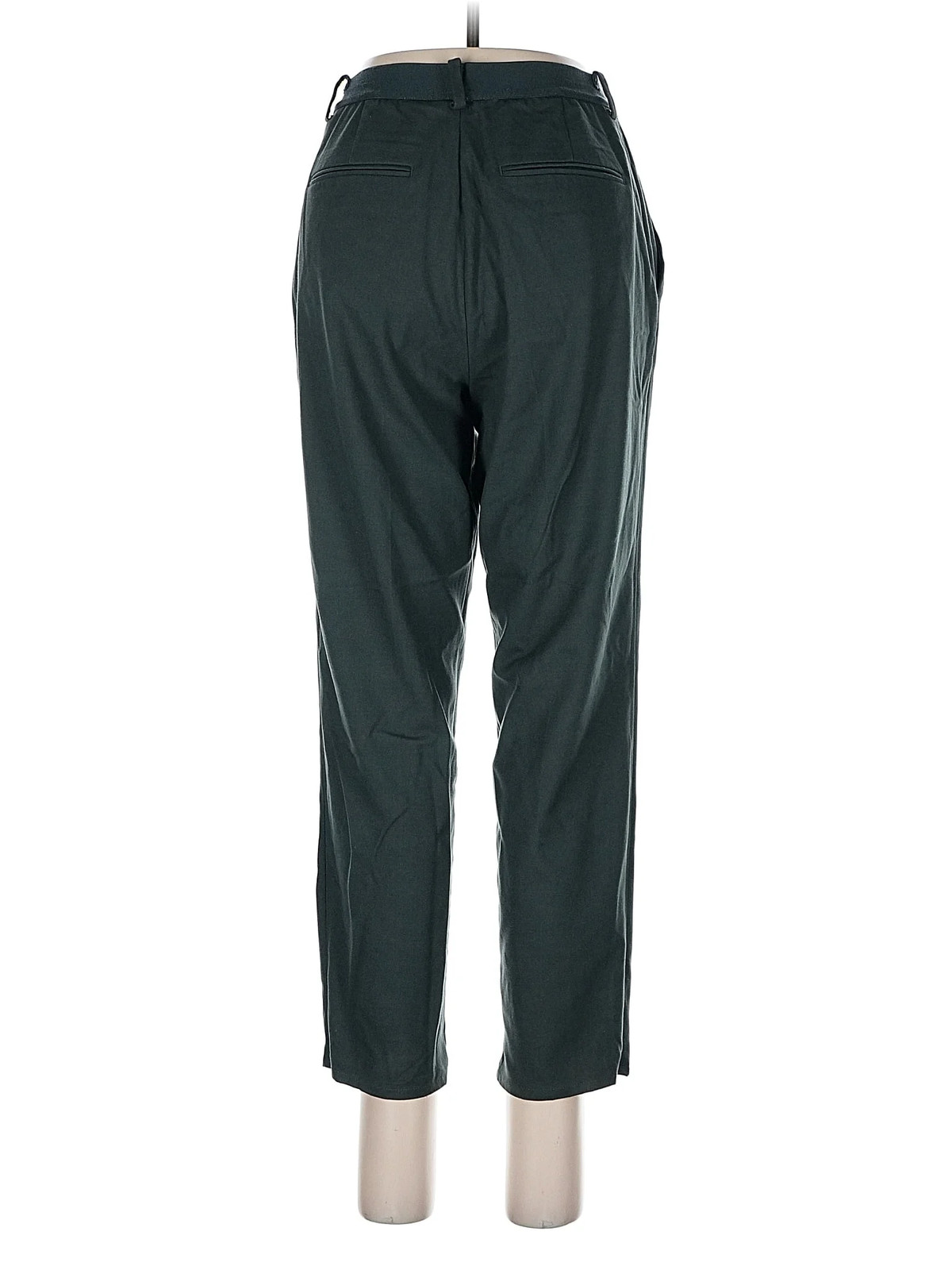 Uniqlo Women Green Casual Pants L thumbnail 2