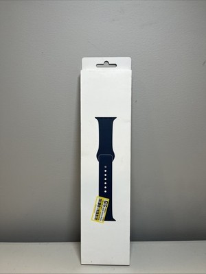 Apple Sport Band for Watch Series 7 - Abyss Blue, Size Regular (45mm)